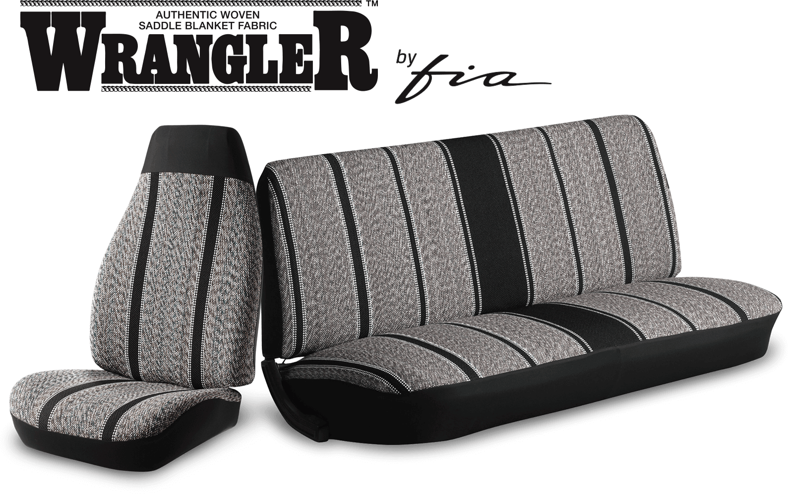 Wrangler™ Saddle Blanket Seat Covers for Trucks, Vans & SUVs