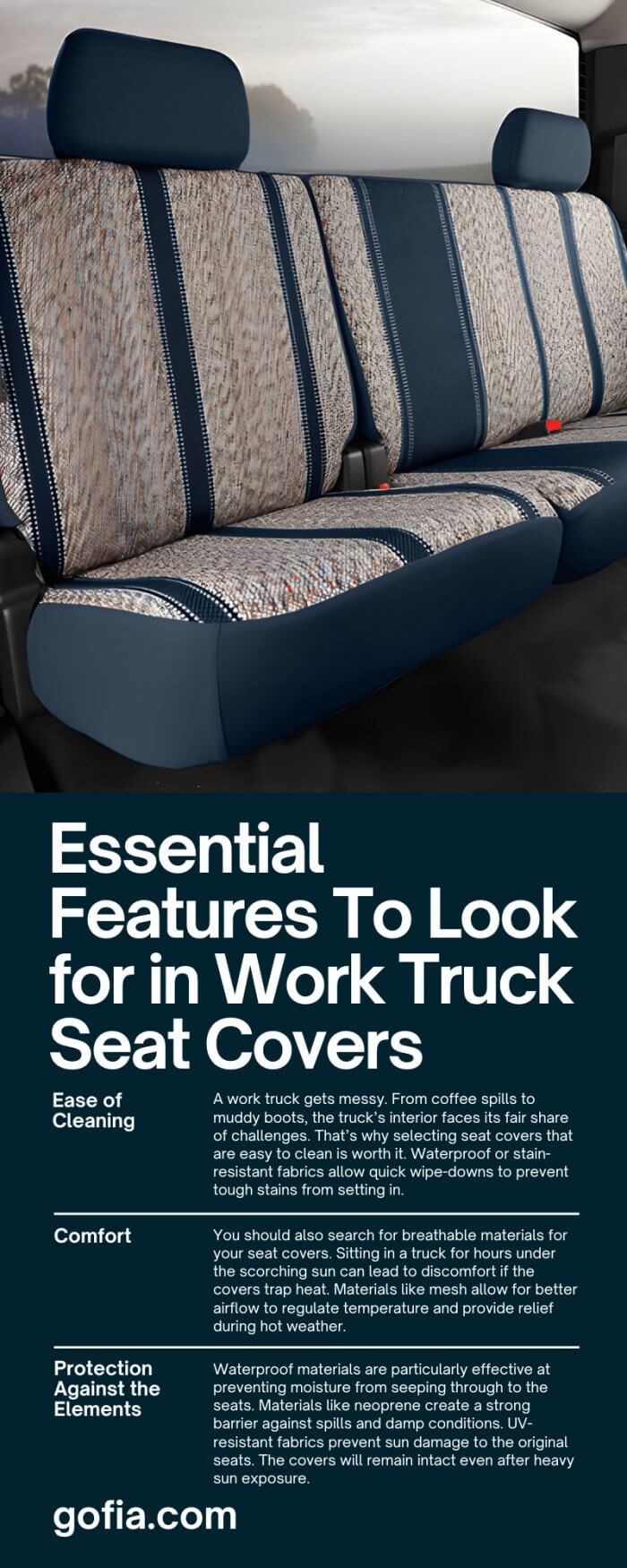 Essential Features To Look for in Work Truck Seat Covers
